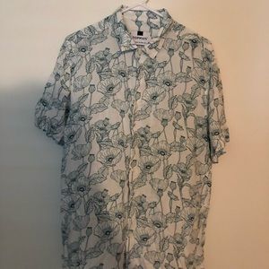 Topman Short Sleeve Button Down